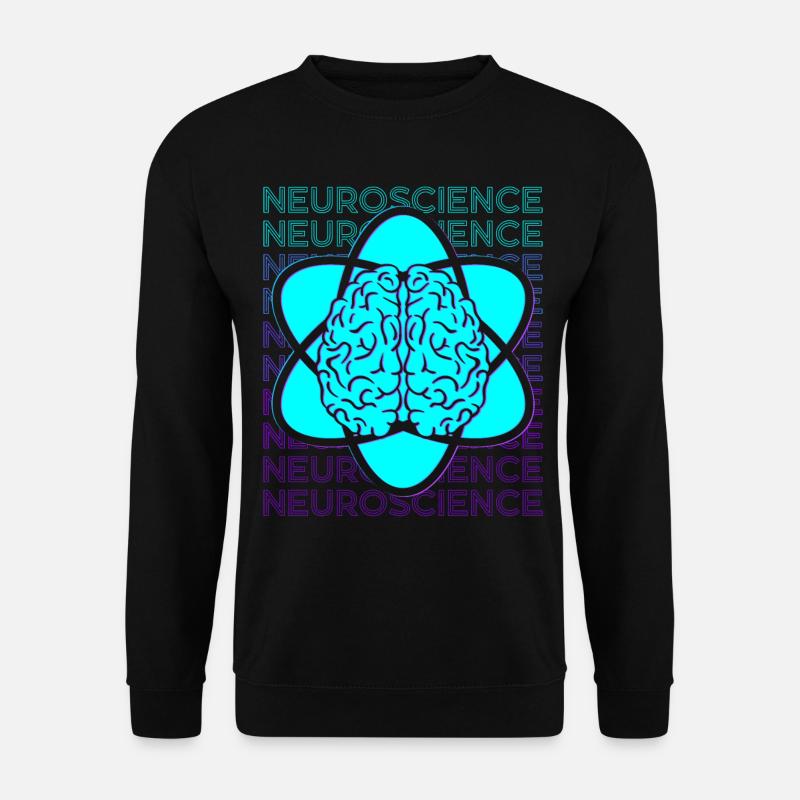 Neurowissenschaften Neurologie Neurologe Retro - Unisex Pullover - Schwarz