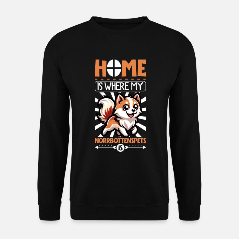 Home - Norrbottenspitz - Unisex Sweatshirt - black