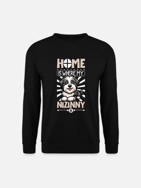 Accueil - Polski Owczarek Nizinny - Sweat-shirt Unisexe - noir