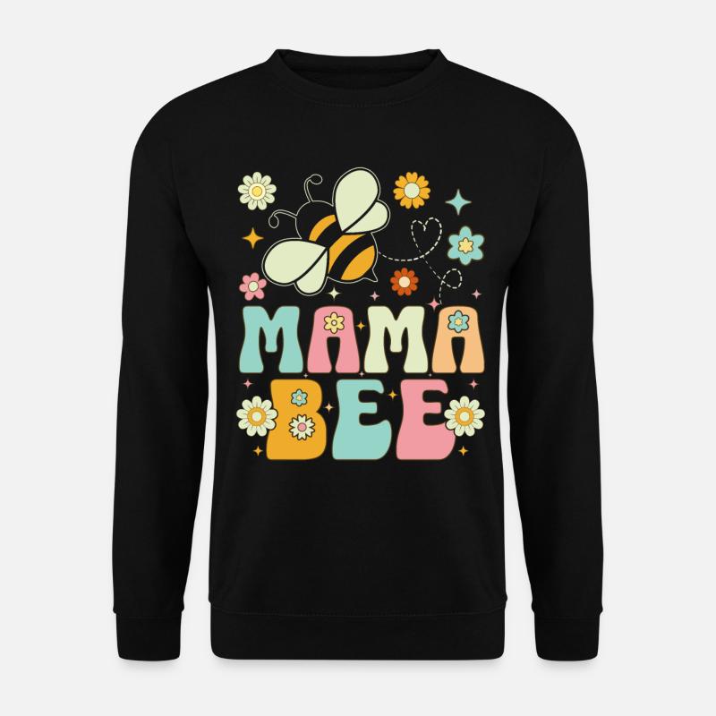 Bee Mom Beekeeper Beekeeping - Unisex Sweatshirt - black