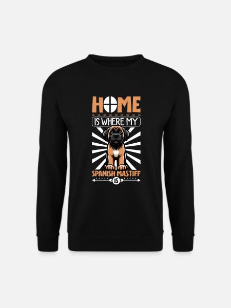 Home - Mastín Español - Unisex Sweatshirt - black