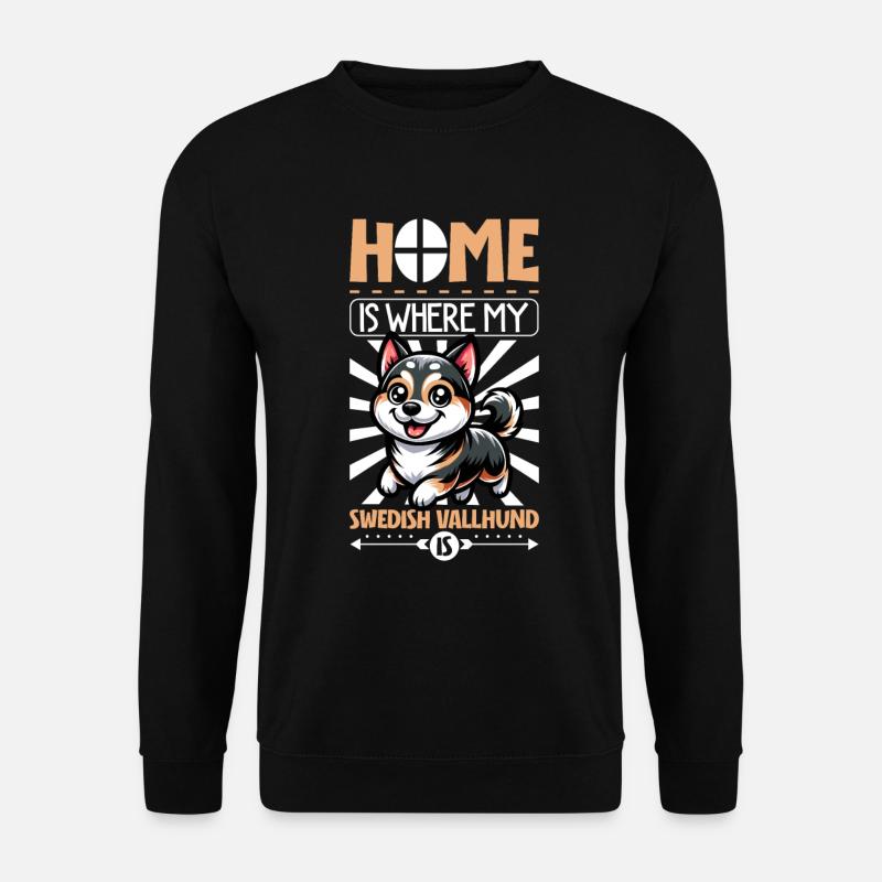 Home - Västgötaspets - Unisex Sweatshirt - black