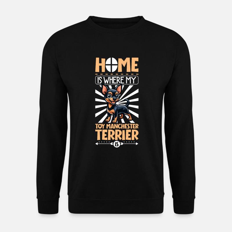 Accueil - Manchester Terrier - Sweat-shirt Unisexe - noir