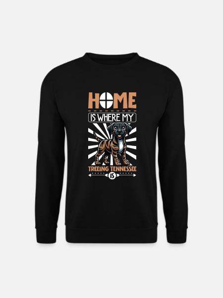 Home - Treeing Tennessee Brindle - Unisex Sweatshirt - black