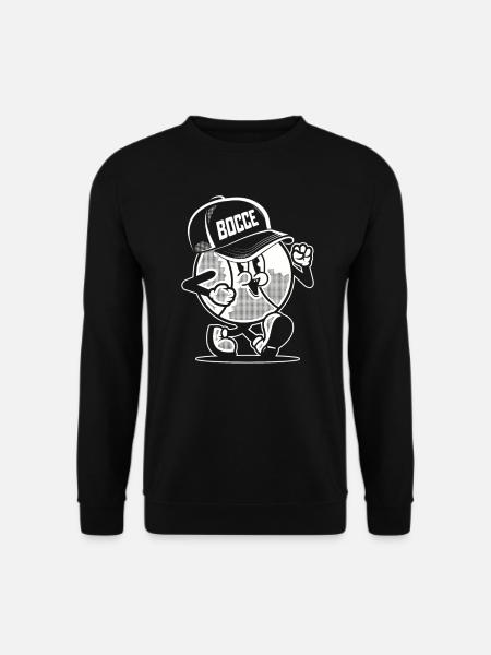 Boule de pétanque pour le Boule de pétanque Cap Boule - Sweat-shirt Unisexe - noir
