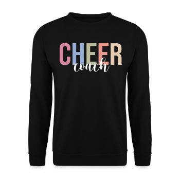 Pom-pom girls pom-pom girls - Sweat-shirt Unisexe - noir - Devant - Alina (178cm) & Michal (187cm)