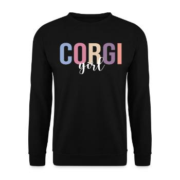 Amoureux des chiens - Sweat-shirt Unisexe - noir - Devant - Alina (178cm) & Michal (187cm)