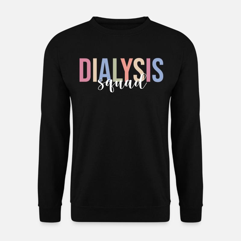 Dialyse-Techniker Dialyse-Techniker - Unisex Pullover - Schwarz