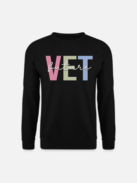 Techniker Tierarzthelfer Tierarzt Tierarztstudent - Unisex Pullover - Schwarz