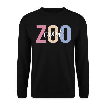 Zookeeper Pet Shop - Unisex Sweatshirt - black - Front - Alina (178cm) & Michal (187cm)