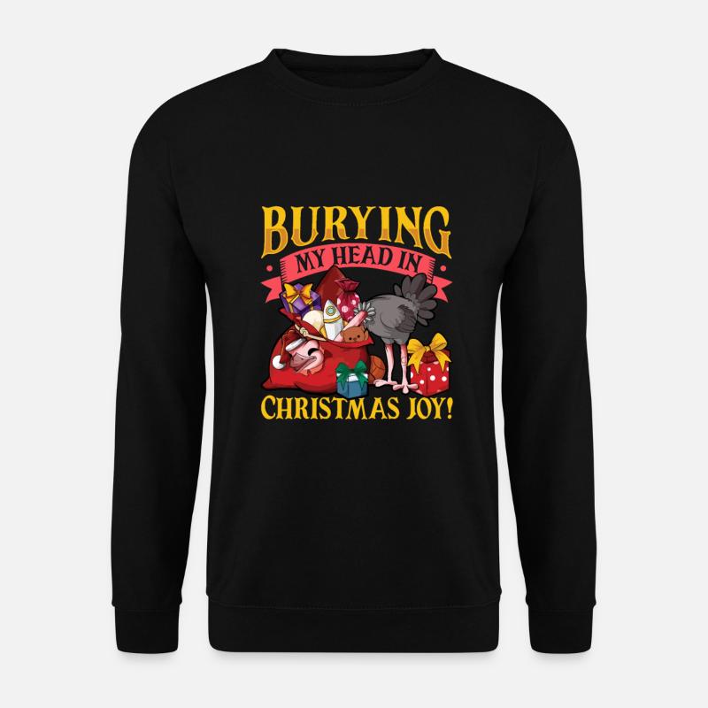 Christmas Bouquet - Unisex Sweatshirt - black