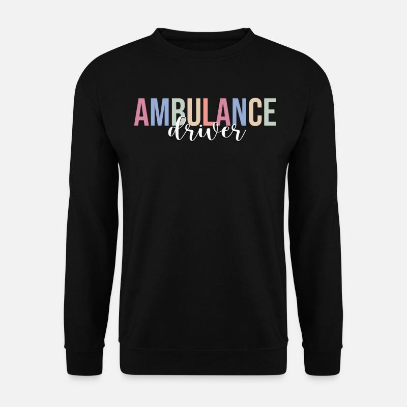 Ambulancier paramédical de premier secours - Sweat-shirt Unisexe - noir
