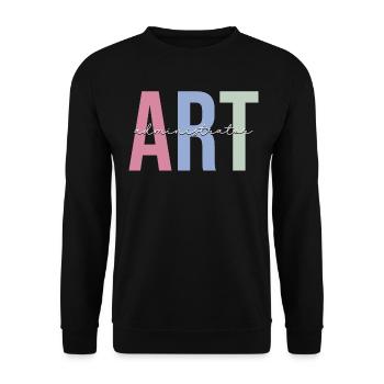 Job - Unisex Pullover - Schwarz - Vorne - Alina (178cm) & Michal (187cm)