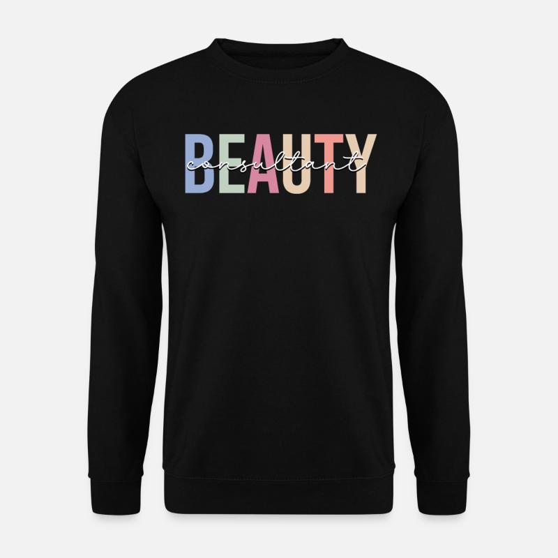 Make-up-Liebhaber - Unisex Pullover - Schwarz