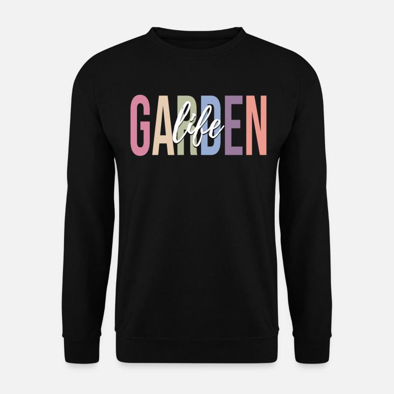 Gartenarbeit Gärtner - Unisex Pullover - Schwarz