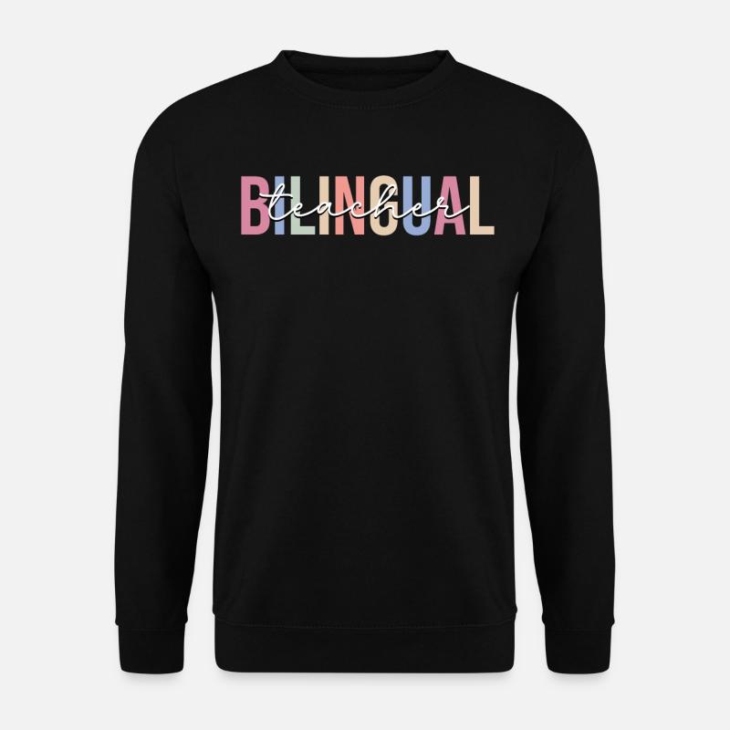 Bilingual - Unisex Sweatshirt - black