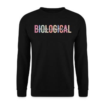 Technology - Unisex Sweatshirt - black - Front - Alina (178cm) & Michal (187cm)