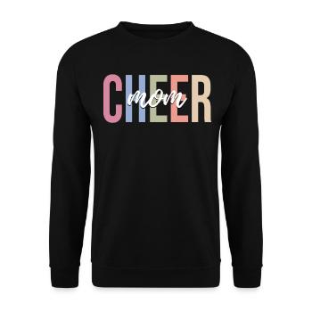 Pom-pom girl féminine pom-pom girl - Sweat-shirt Unisexe - noir - Devant - Alina (178cm) & Michal (187cm)