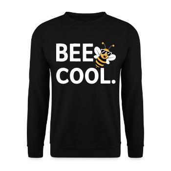 Abeilles : Drôle de dicton pour les apiculteurs, apiculteurs - Sweat-shirt Unisexe - noir - Devant - Alina (178cm) & Michal (187cm)