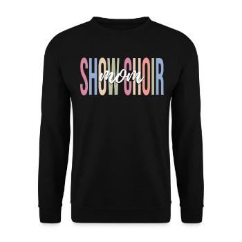 Chanteur Chanteur Chanteur Musicien - Sweat-shirt Unisexe - noir - Devant - Alina (178cm) & Michal (187cm)