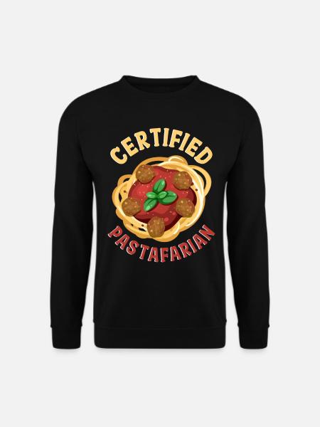 Flying Spaghetti Monster FSM - Unisex Sweatshirt - black