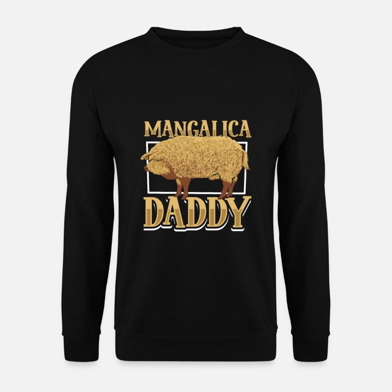 Mangalica Papa - Unisex Sweatshirt - black
