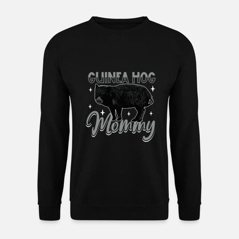 Guinea Hog Mama - Unisex Pullover - Schwarz