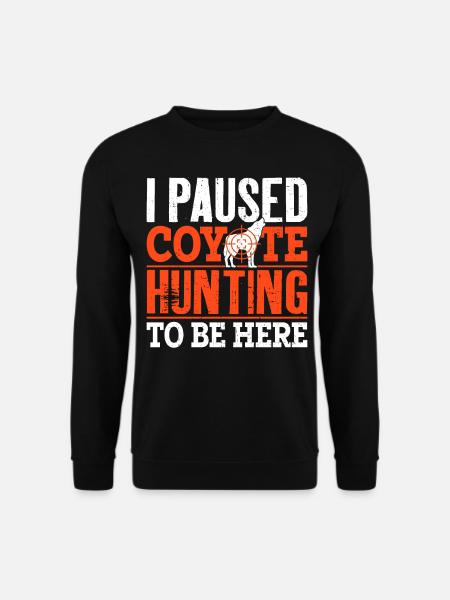 Coyote Hunter Yote - Unisex Sweatshirt - black