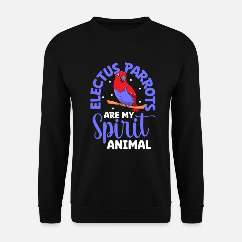 Animal préféré - Perroquet noble - Sweat-shirt Unisexe - noir
