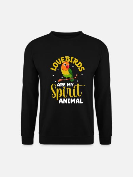 Lieblingstier - Unzertrennliche - Unisex Pullover - Schwarz