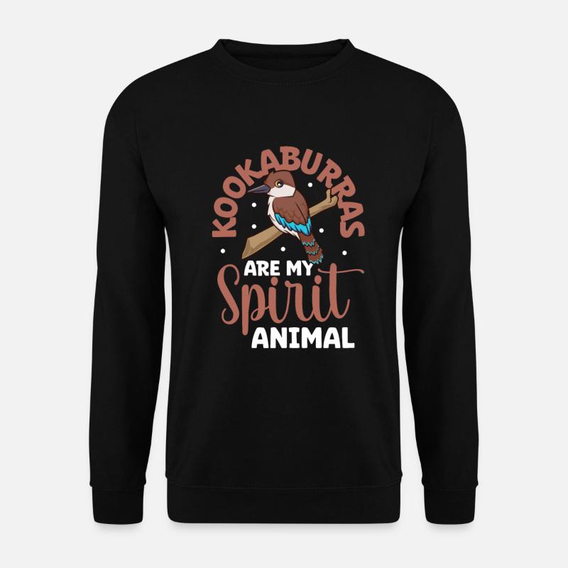 Animal préféré - Kookaburra - Sweat-shirt Unisexe - noir