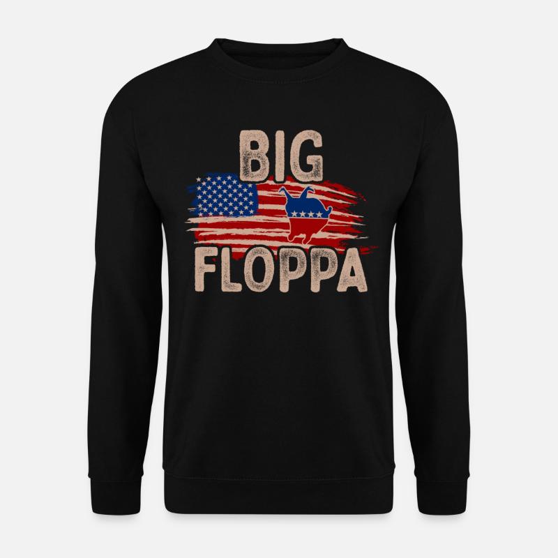 Big Floppa Karakal Cat Meme - Unisex Sweatshirt - black