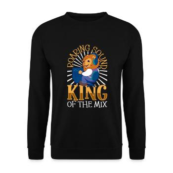 Un son solide - ingénieur du son - Sweat-shirt Unisexe - noir - Devant - Alina (178cm) & Michal (187cm)