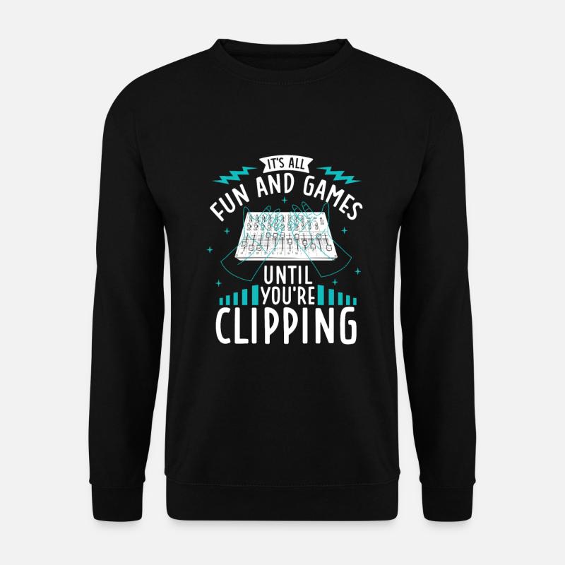 Clipping - Sound Engineer - Unisex Pullover - Schwarz