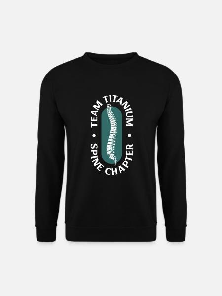 Team Titan - Back Surgery - Unisex Sweatshirt - black