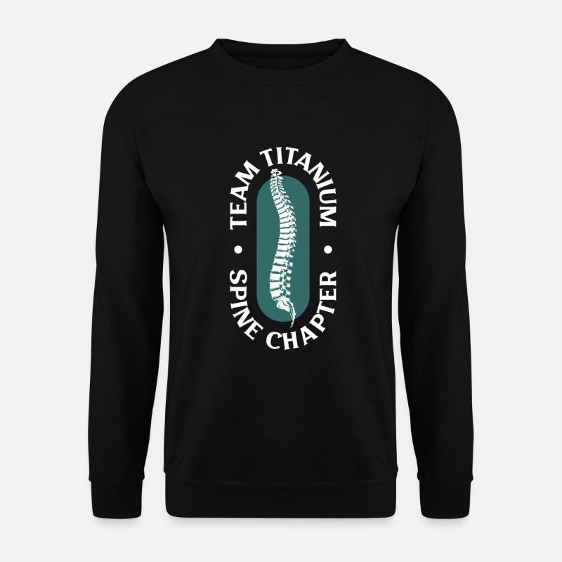 Team Titan - Back Surgery - Unisex Sweatshirt - black