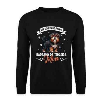 Barbado da Terceira Mama - Sweat-shirt Unisexe - noir - Devant - Alina (178cm) & Michal (187cm)