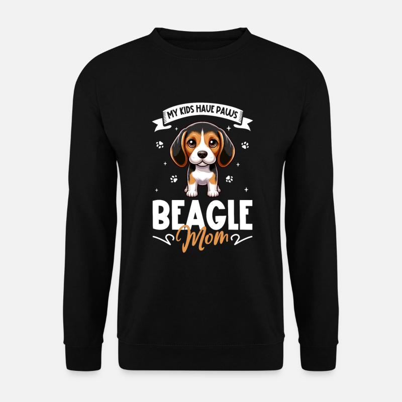 Beagle Mom - Unisex Sweatshirt - black