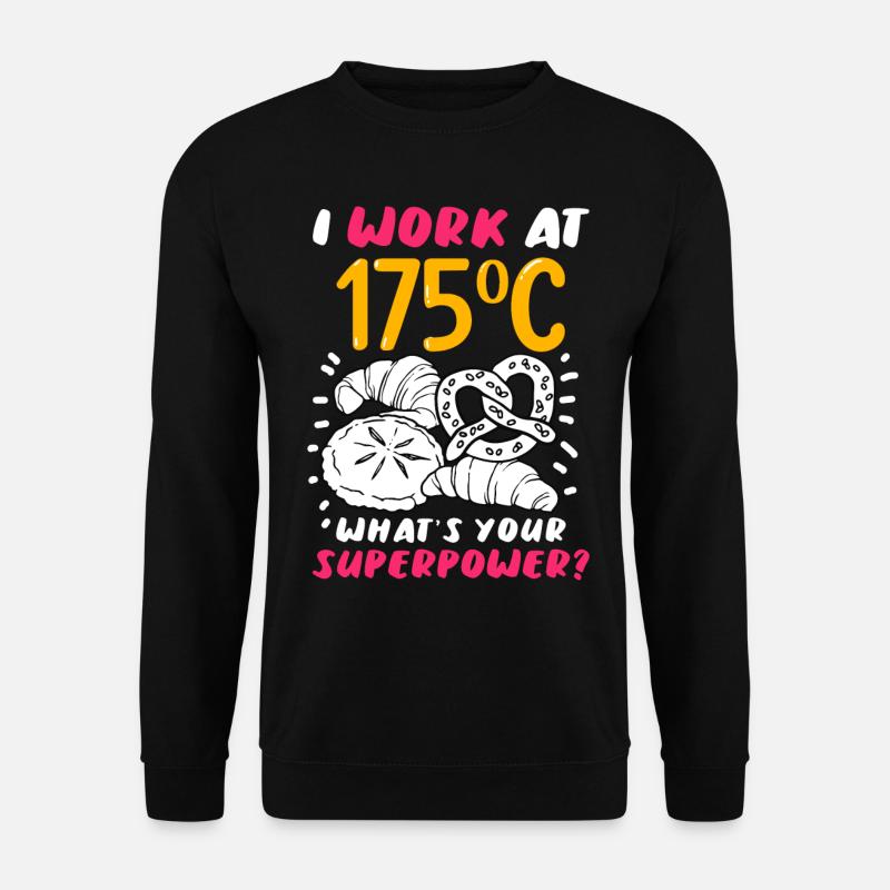 Brotbacken Brotbackautomat - Unisex Pullover - Schwarz