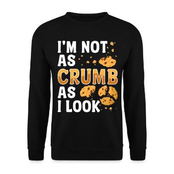 Bread Baking Bread Maker - Unisex Sweatshirt - black - Front - Alina (178cm) & Michal (187cm)