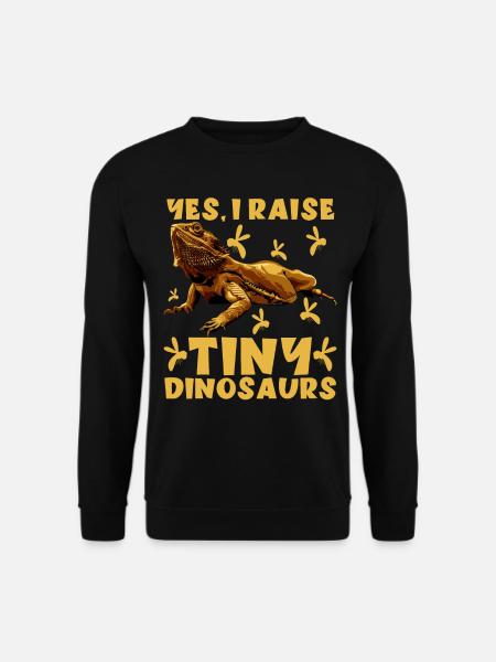 Funny Bearded Dragon Beardie - Unisex Sweatshirt - black