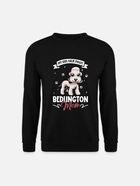 Bedlington Terrier Mom - Unisex Sweatshirt - black