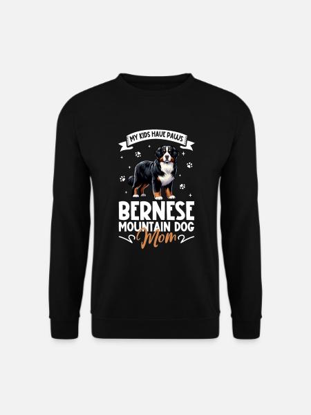 Bernese Mountain Dog Mama - Unisex Sweatshirt - black