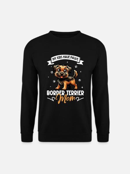 Border Terrier Mom - Unisex Sweatshirt - black