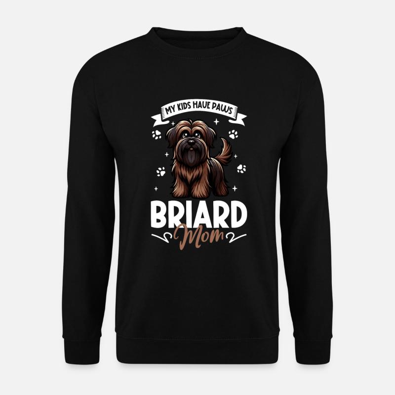 Briard Mom - Unisex Sweatshirt - black