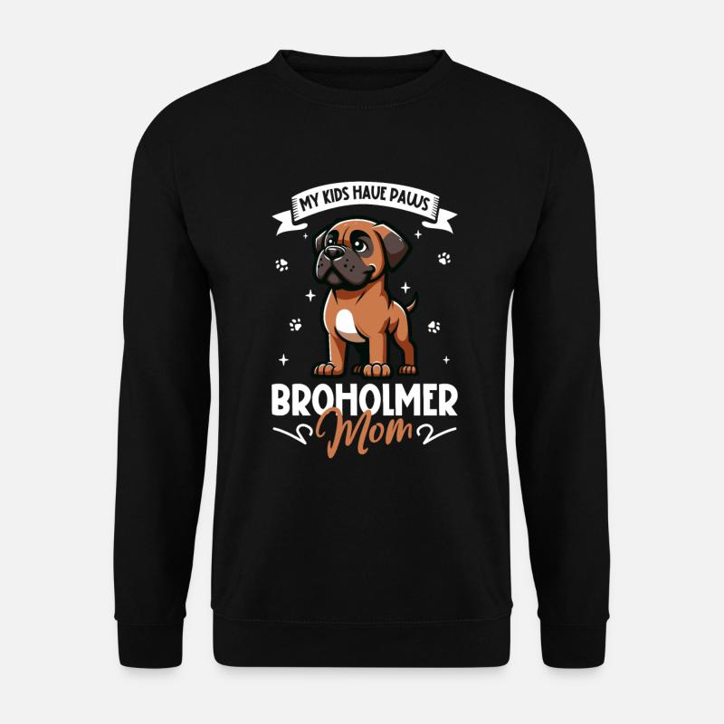 Broholm Mom - Unisex Sweatshirt - black