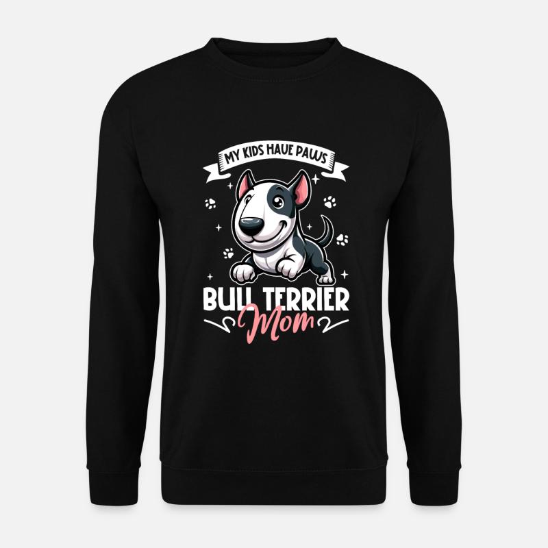 Maman Bull Terrier - Sweat-shirt Unisexe - noir