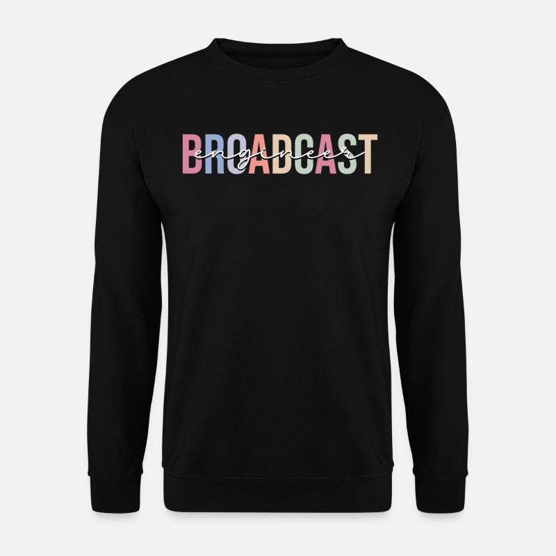 Broadcasting technician technology - Unisex Sweatshirt - black