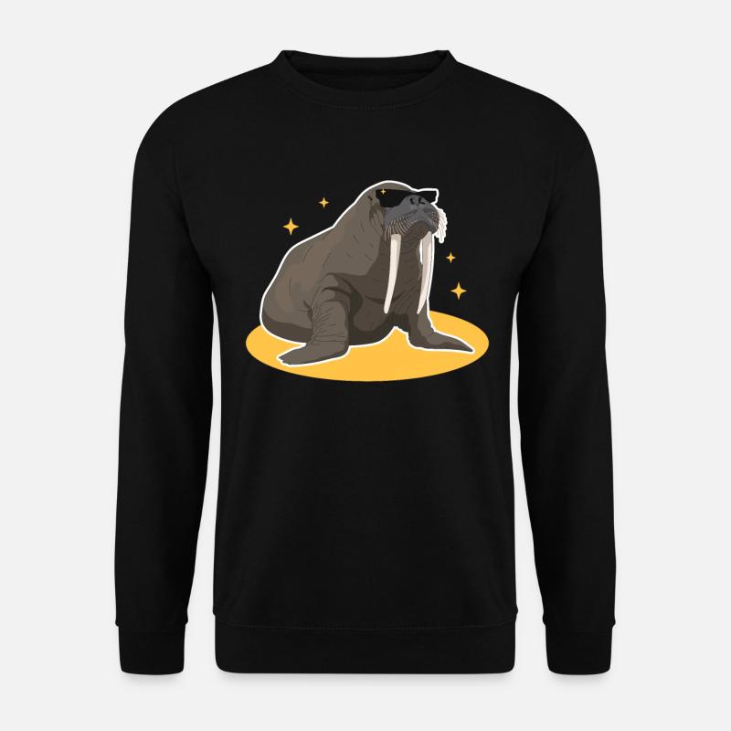 Walrus Walrus Walrus Walrus Gift - Unisex Sweatshirt - black