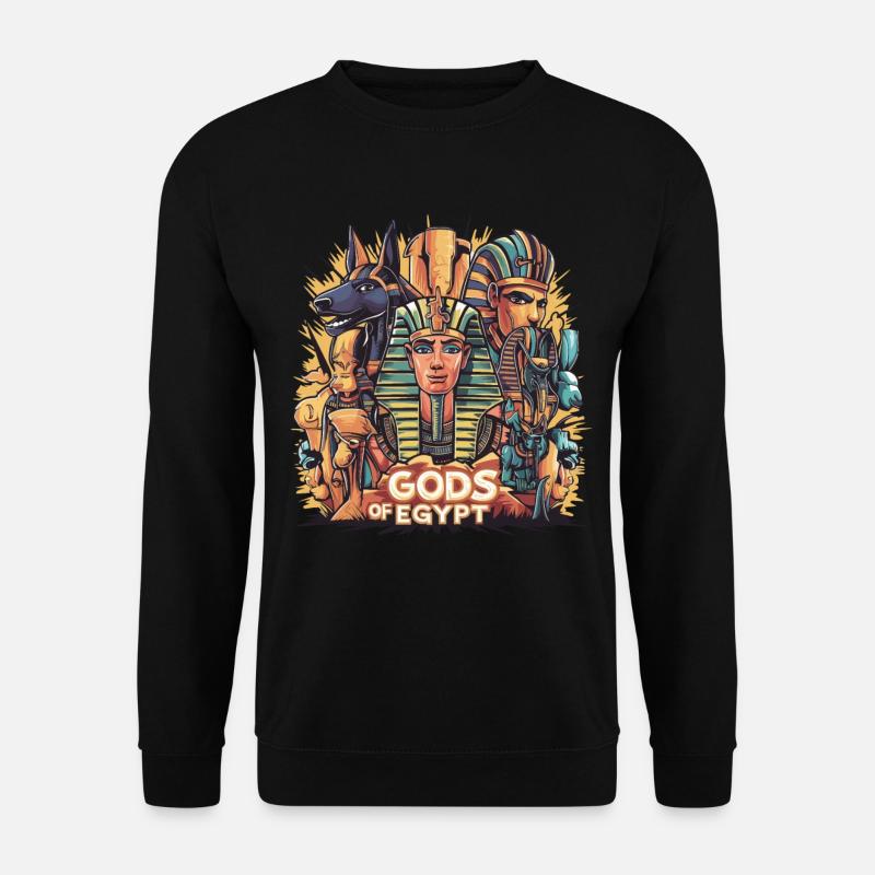 Götter der Magie Ägypten - Unisex Pullover - Schwarz